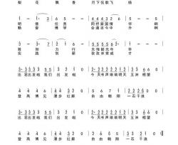 我们从这里出发（昆明理工大学校歌）简谱-演唱-季司亦制作曲谱