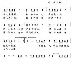 偶遇简谱-乔译萱词 乔译萱曲