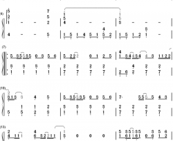 变成樱花树（桜の木になろう）钢琴简谱-数字双手-AKB48