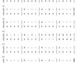 练习曲15钢琴简谱-数字双手-EOP团队