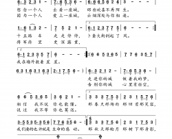 你的城简谱-小弩演唱-张英茹/小弩词曲