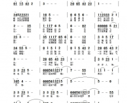 众星捧月之和简谱-秋天的枫叶演唱-银燕、杜洪宁/罗铁文、杜洪宁词曲