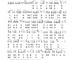 今天就唱三门峡简谱-锦华演唱-郭万里/潘书文词曲