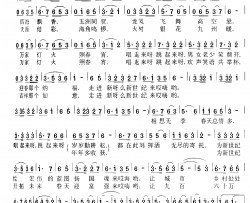 走进新世纪的春天简谱-李敏演唱-张爱勤/孙厚存、孙倩词曲
