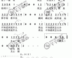 一杯咖啡到天亮简谱-王筝演唱