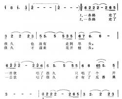 花一样的岁月花一样的年轮简谱-方波涛词/孟庆云曲宋祖英-