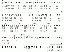 新一剪梅简谱(歌词)-张红英演唱-秋叶起舞记谱上传