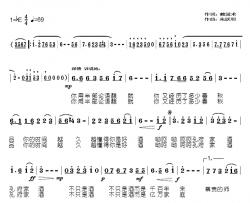 孔府家酒简谱-赖国术词/朱跃明曲朱跃明-