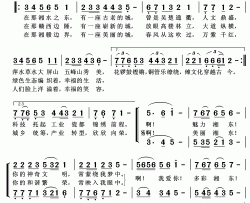 多彩湘东简谱(歌词)-王小荣演唱-张英整理