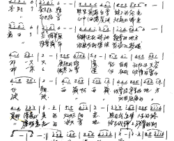 情牵西藏简谱