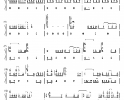 爱与诚钢琴简谱-数字双手-古巨基