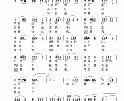 天地间留下你的爱简谱-又名：天地间留着你的爱