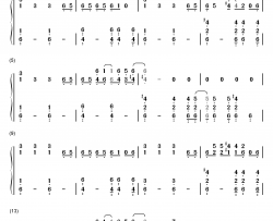 ロスタイムメモリー钢琴简谱-数字双手-IA