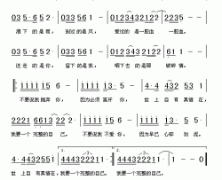 我要一个完整的自己电视剧《保安司令》插曲简谱-李娜演唱