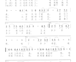 军旗下的祝福简谱