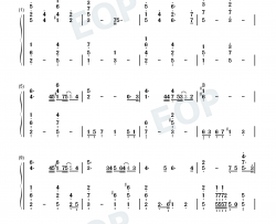 My Destiny钢琴简谱-Lyn演唱