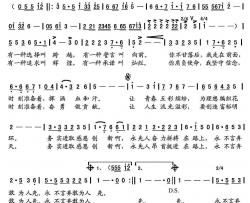 永先人之歌简谱-郑昌进演唱-王和泉/雷远生词曲
