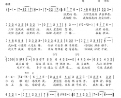 漆黑的夜简谱-马尔克·别尔涅斯演唱