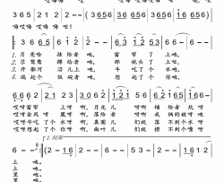 开都河沿上牛吃了个水梧桐令简谱-杨丽玲演唱-新疆焉耆花儿/新疆焉耆花儿词曲