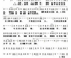 急流勇退粤语歌曲简谱-许冠杰演唱-许冠杰/许冠杰词曲