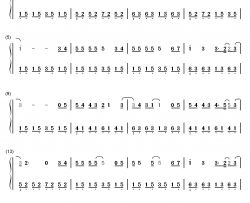 当你孤单你会想起谁钢琴简谱-数字双手-张栋梁