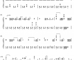 What Makes You Beautiful钢琴简谱-数字双手-未知