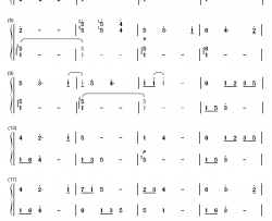 space love钢琴简谱-数字双手-高润荷