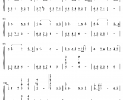 莫望钢琴简谱-数字双手-刘美麟