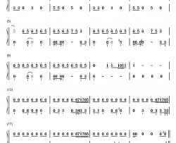 Formation钢琴简谱-数字双手-Beyoncé