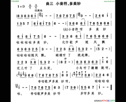小音符，多美妙歌舞剧《美妙的小音符》曲三简谱
