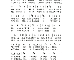 四打简谱