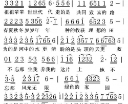 咱农民的胸怀比天地宽简谱