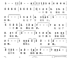 你的故事我的梦第二届金鸡百花电影节会歌简谱