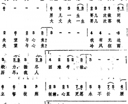 大丈夫香港电视剧《大丈夫》主题歌简谱