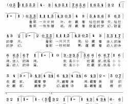 小小收藏家简谱