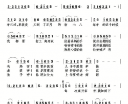 打工离开家简谱