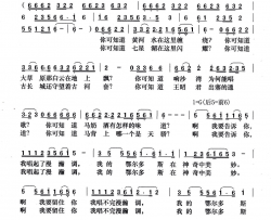 唱起我的漫瀚调简谱-枫桥演唱-梁和平/季洛夫词曲