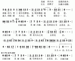 天山之花望北京简谱(歌词)-阿尔法演唱-秋叶起舞记谱上传