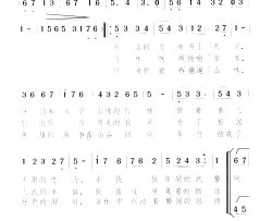竹林的故事 女声二重唱简谱