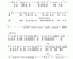 见与不见简谱-军林演唱-六世达赖、仓央嘉措/王国华词曲