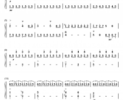 库劳小奏鸣曲OP.20 NO.1钢琴简谱-数字双手-库劳