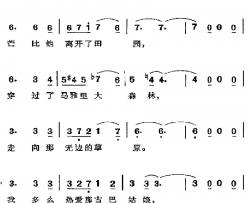 [古巴]芒比简谱