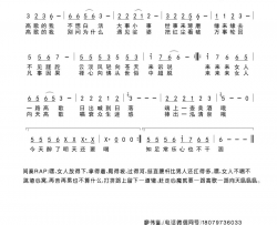 女人向天歌简谱-伊然演唱-冰耘/廖伟鉴词曲