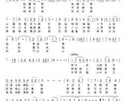 风雨同舟奋战劫难简谱-徐存清演唱