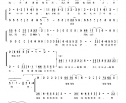 我们和鸟儿一起歌唱电影《衡水湖的孩子们》主题歌简谱