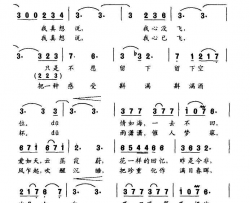 心在飞电视剧《牵动你心》主题歌简谱