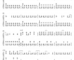 chAngE钢琴简谱-数字双手-miwa