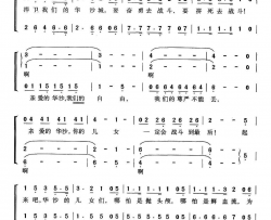 [波兰]起来，华沙的儿女们合唱简谱