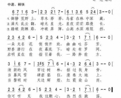你可听见我这颗心简谱