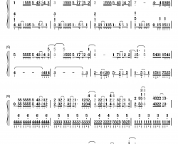 キミの花钢琴简谱-数字双手-奥华子